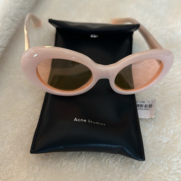 Acne pink sunglasses - Picture 3 of 5